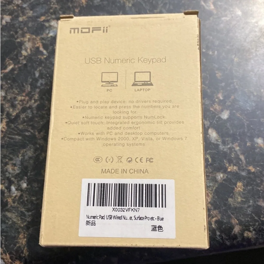 USB Numeric Keypad